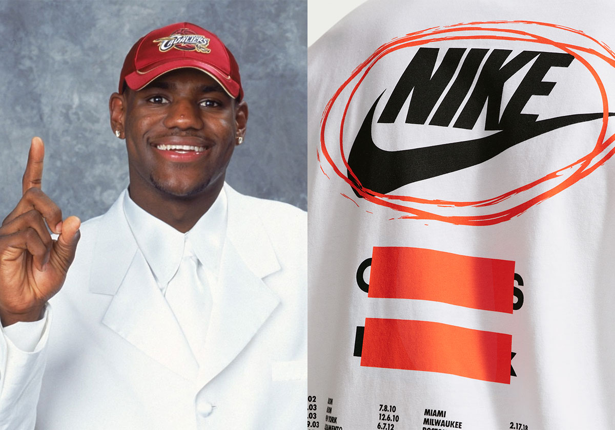 Nike Almost Put adidas And Reebok Logos On This LeBron Shirt