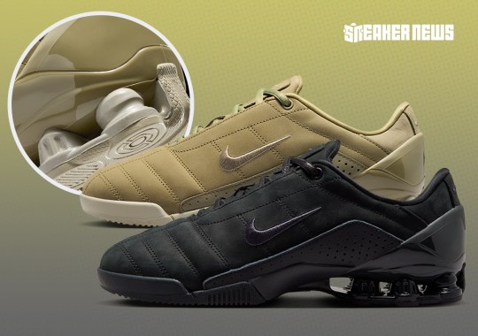 The Nike Total 90 Shox Magia Tests Out A New Suede Build