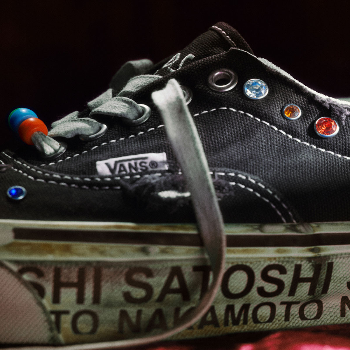 Satoshi Nakamoto Vans Era Vn000efeblk17