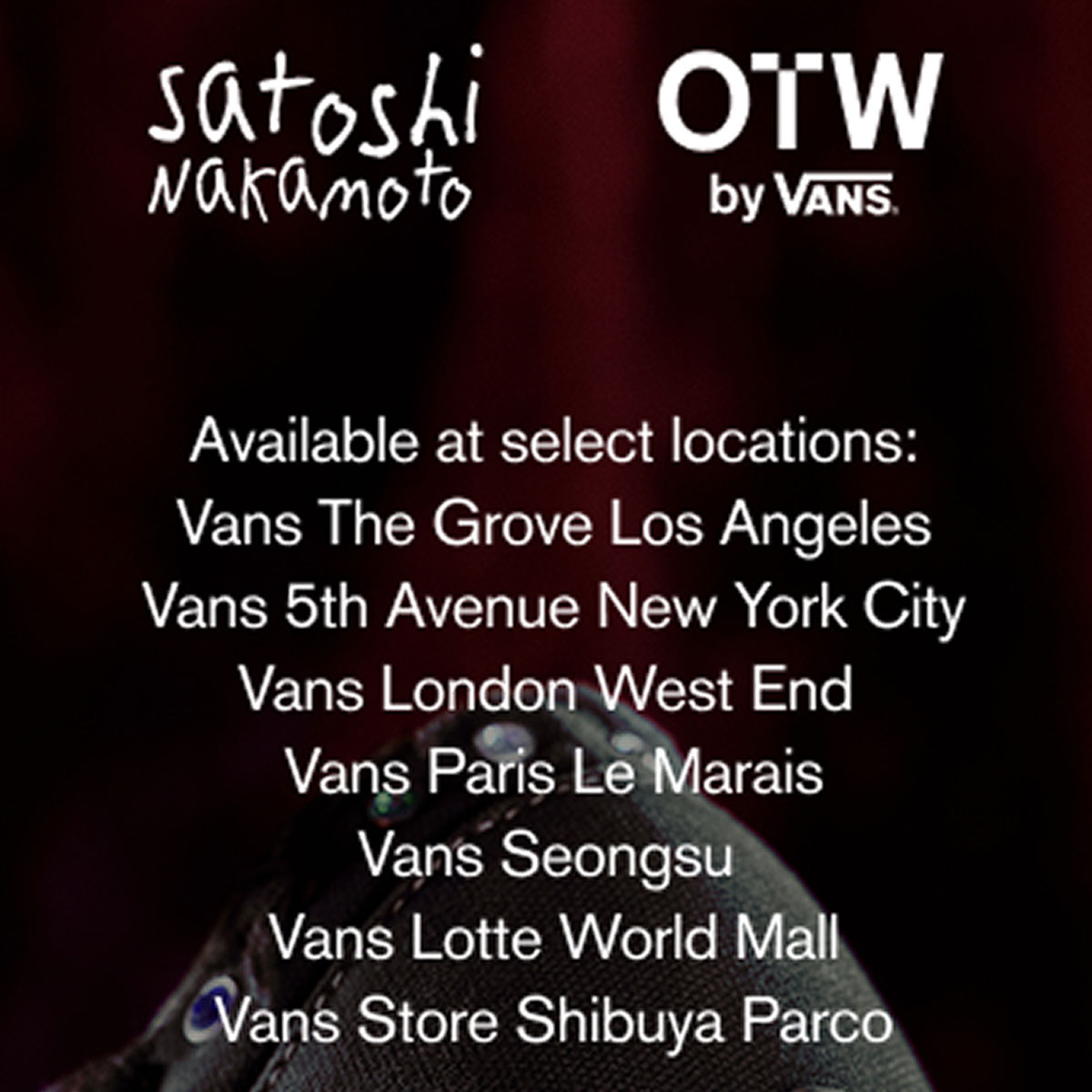 Satoshi Nakamoto Vans Era Vn000efeblk23