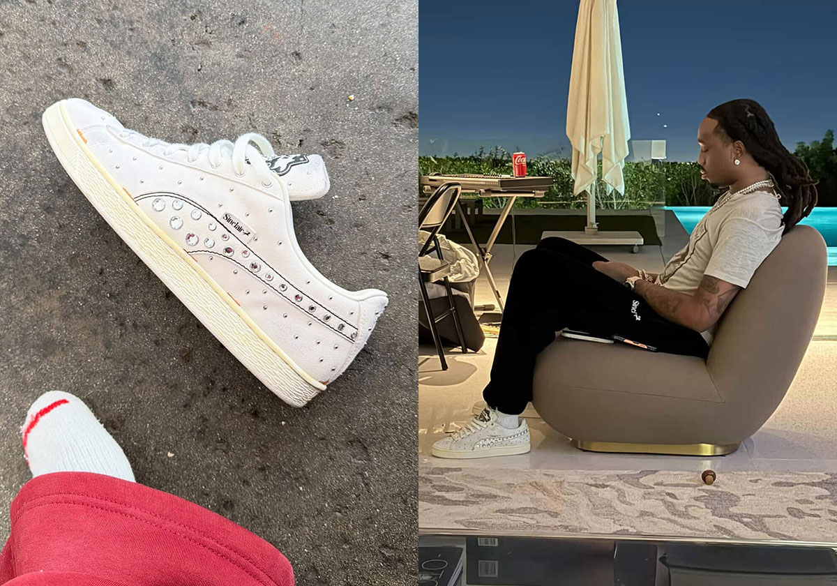 Quavo Spotted In The Upcoming Sinclair x PUMA Suede