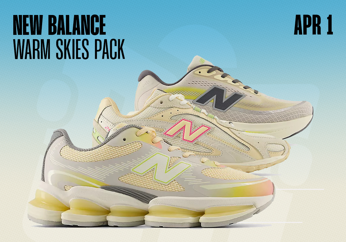 Sneaker Releases New Balance Warm Skies Pack