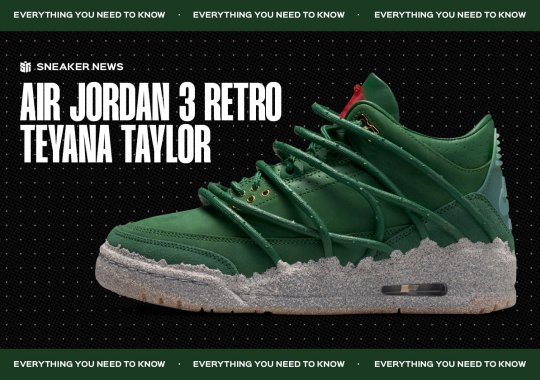 Where To Buy The Teyana Taylor Air Jordan 3 “Concrete Rose”