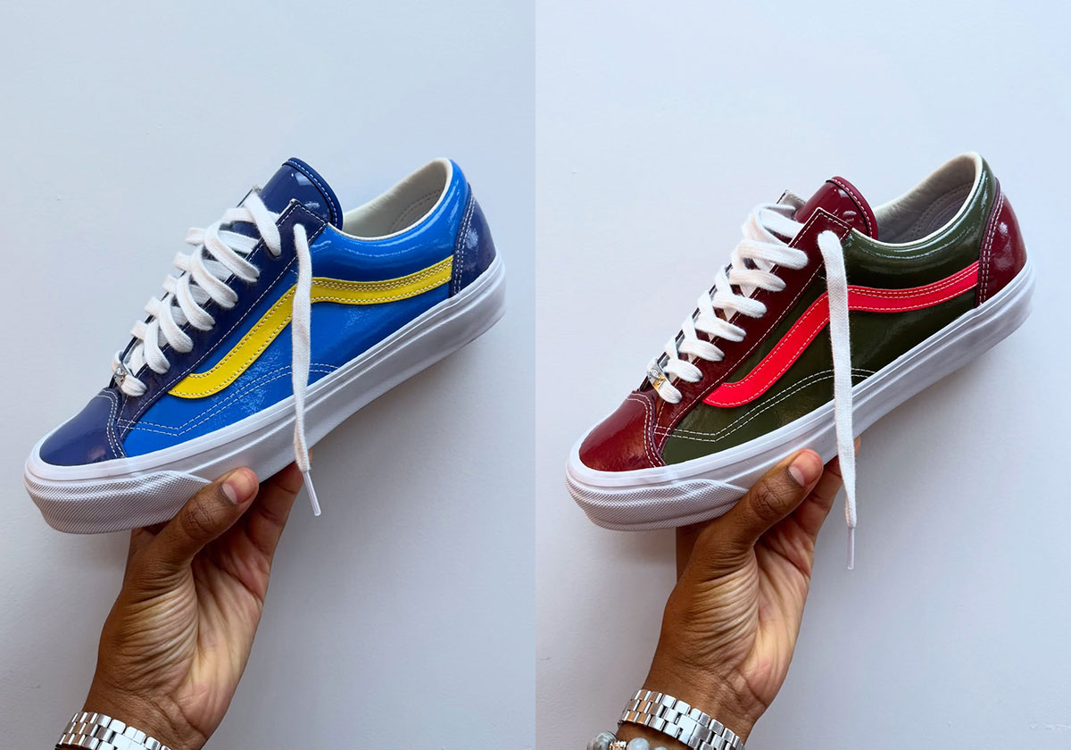 Vans Rides The Patent Leather Craze With The Old Skool "Harajuku"