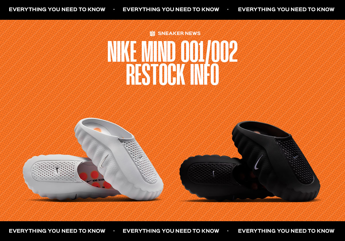 Nike Is Restocking The OG Mind 001s On May 21st