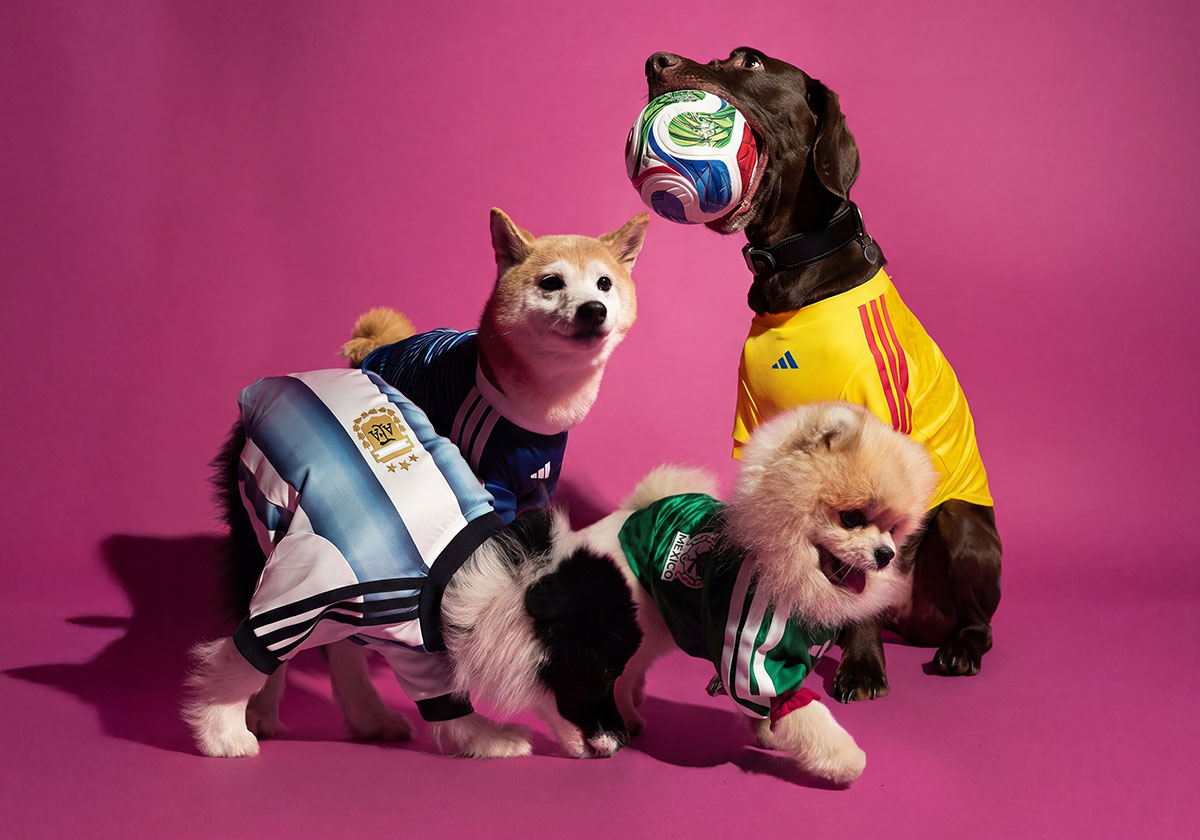 adidas Is Dropping Soccer Jerseys For Dogs Ahead Of 2026 FIFA World Cup