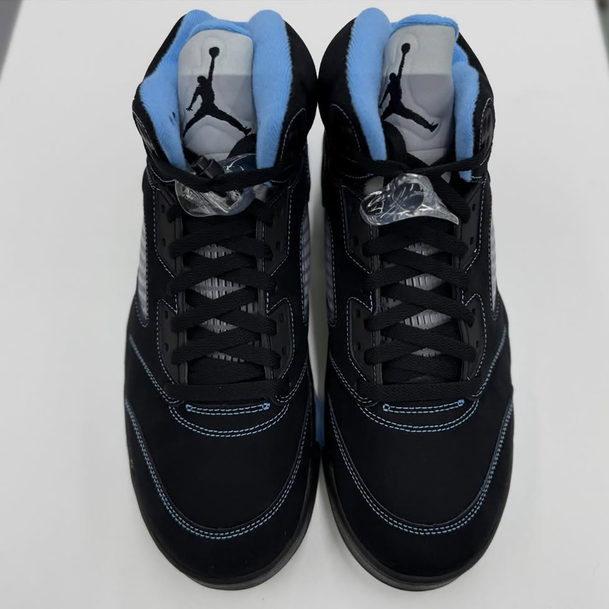 Air Jordan 5 Black University Blue 8