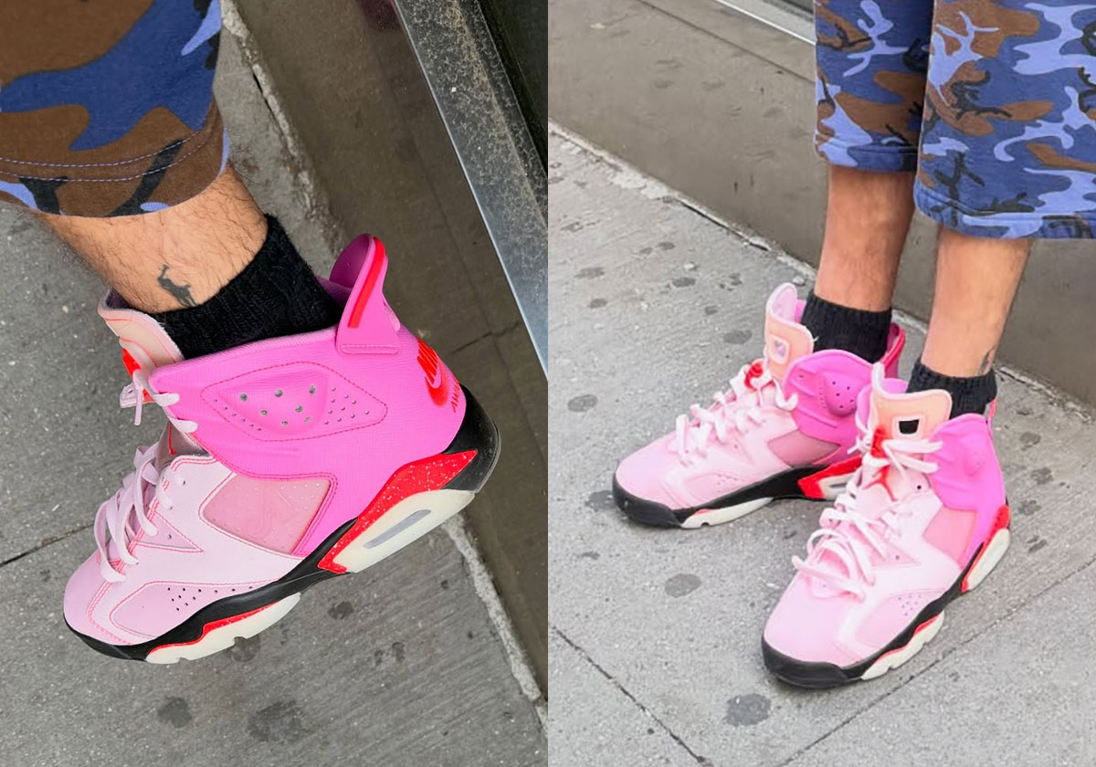 First Look At The Pink Awake NY x Air Jordan 6