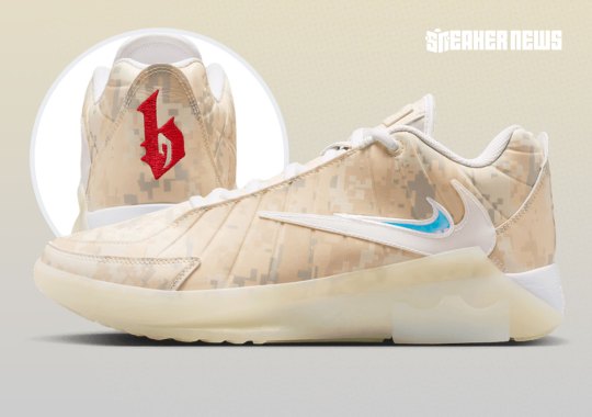 Official Images Of The Bronny James Nike LeBron Witness 9 “Pale Ivory”