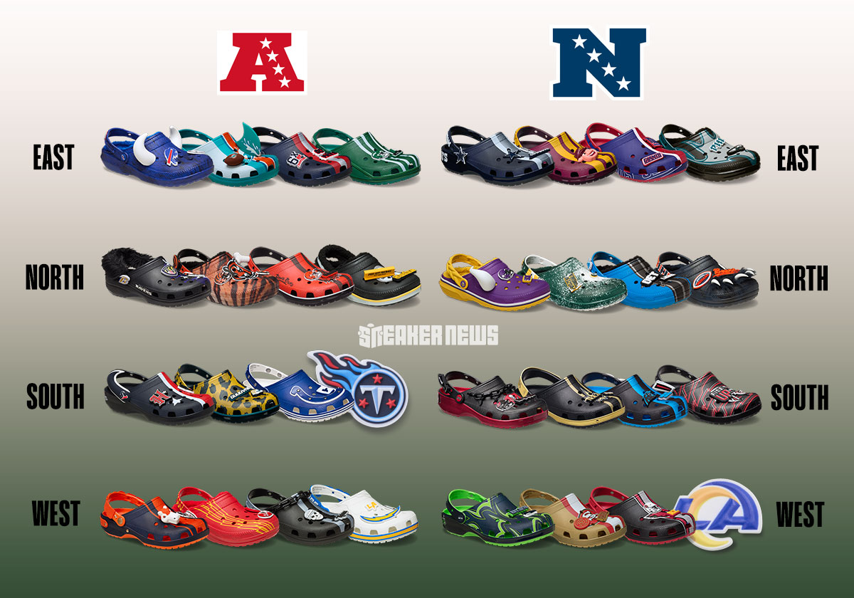 Crocs Reloads Their NFL Collaboration For 2026
