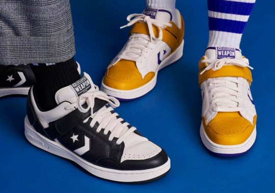 Engineered Garments Remembers The Magic & Bird Rivalry On The Converse Weapon