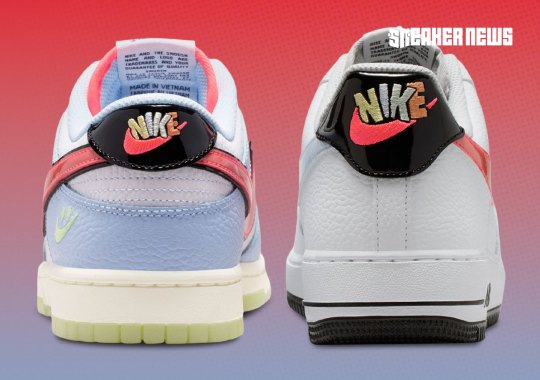 Nike Gets Cheeky With Patent Leather “Smiley Face” Pack