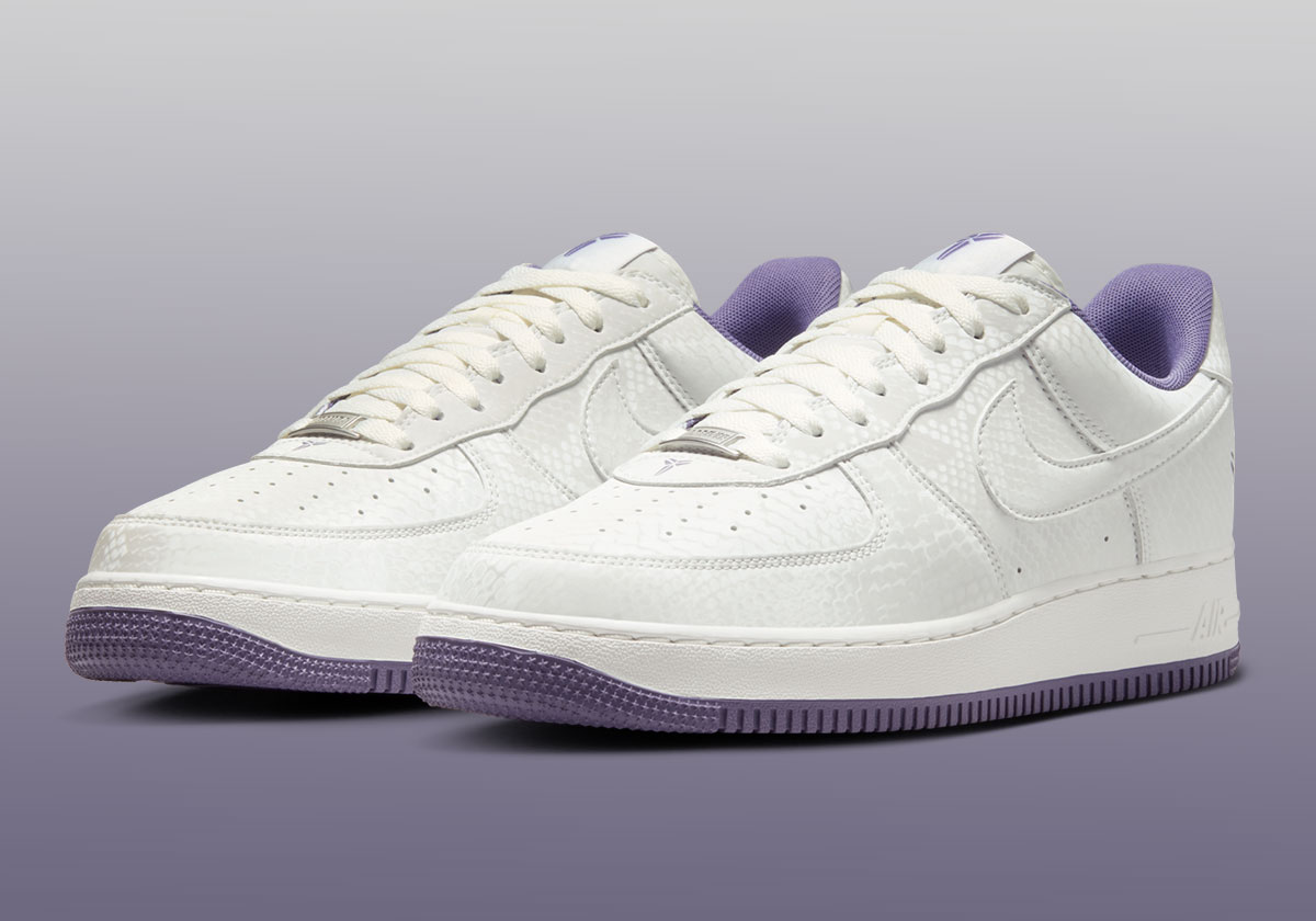 Official Images Of The Kobe x Nike Air Force 1 Low "Daybreak"
