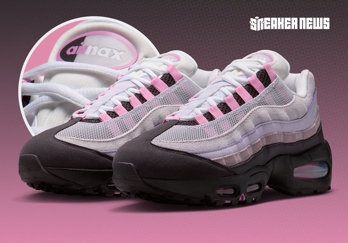 "Burgundy Ash" Settles On This Blushing Nike Air Max 95