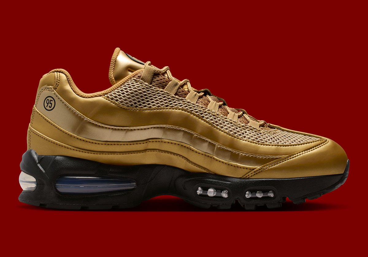 Nike Air Max 95 Total 90 Metallic Gold 2026 | SneakerNews.com