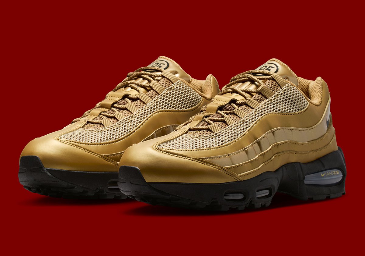 Nike Air Max 95 Total 90 Metallic Gold 2026 | SneakerNews.com
