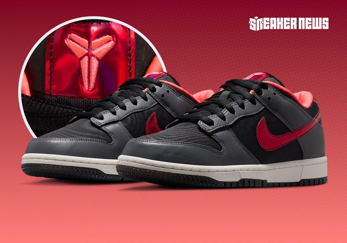 Official Images Of The Kobe Bryant x Nike Dunk Low Protro “Hot Punch”