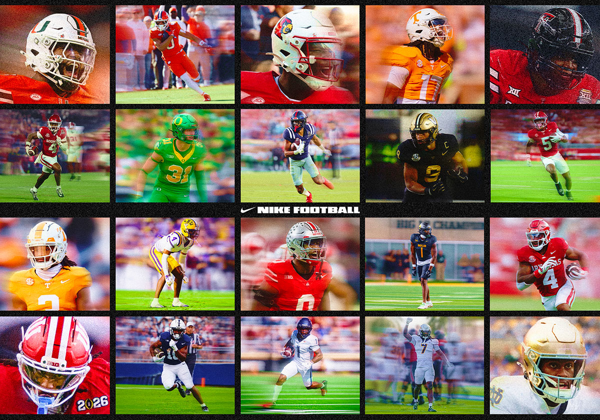Nike Announces 2026 NFL Rookie Class Signees