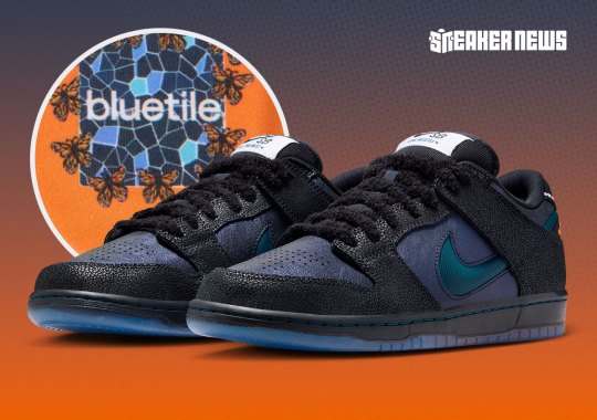 RAFFLE LIVE: Bluetile x Nike SB Dunk Low “Monarch Butterfly”
