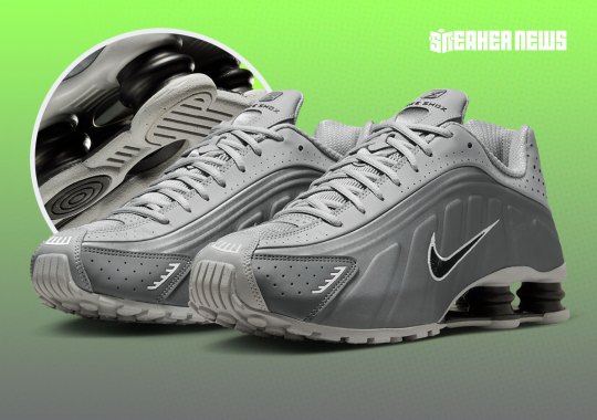 The Nike Shox R4 Offers A Steely Front For Spring