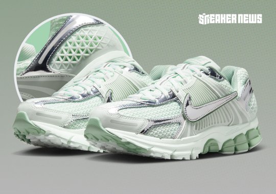 The Nike Zoom Vomero 5 Continues To Pour Summer Looks In “Barely Green”