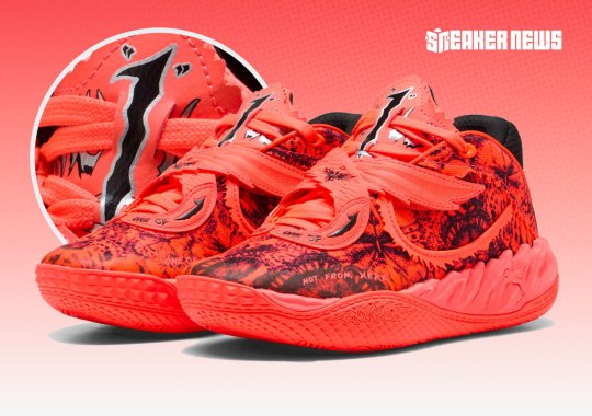 LaMelo And The PUMA MB.05 “Flutter” Into This Red Hot Colorway