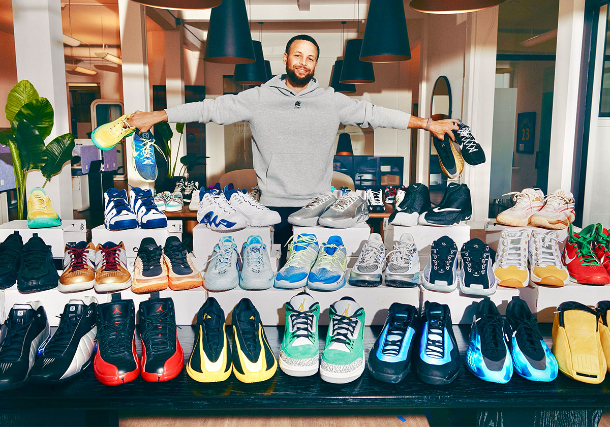 Steph Curry's "Sneaker Free Agency" Sotheby's Auction Raised $1.7 Million