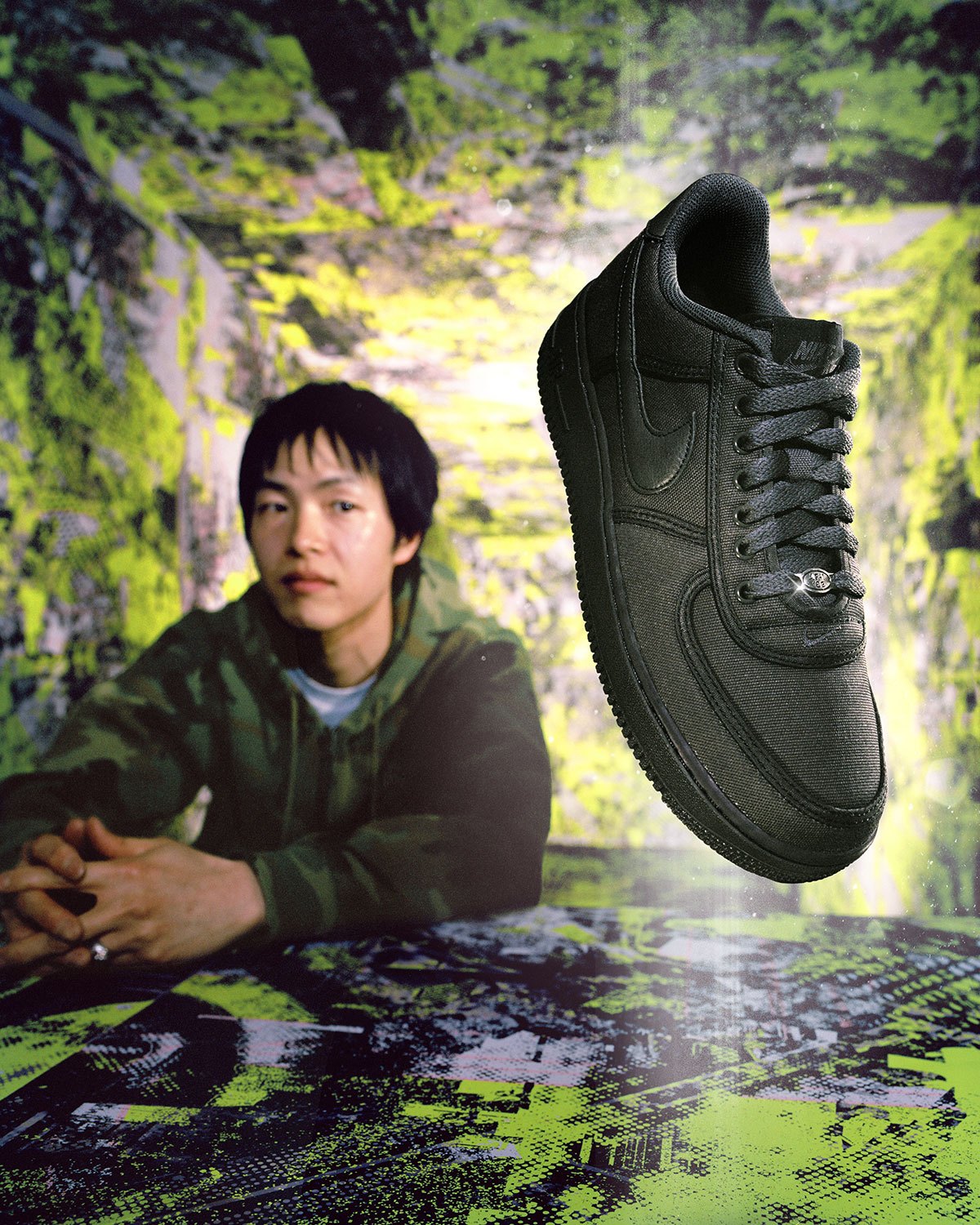 TUNE Nike Air Force 1 Canvas IR5895-399 | SneakerNews.com