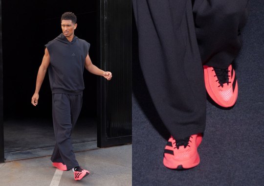 Jude Bellingham Reveals The adidas Climacool Laced In Solar Red