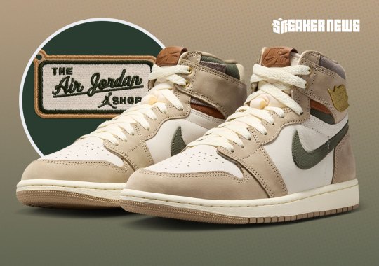 Official Images Of The Women’s Air Jordan 1 “Workwear”