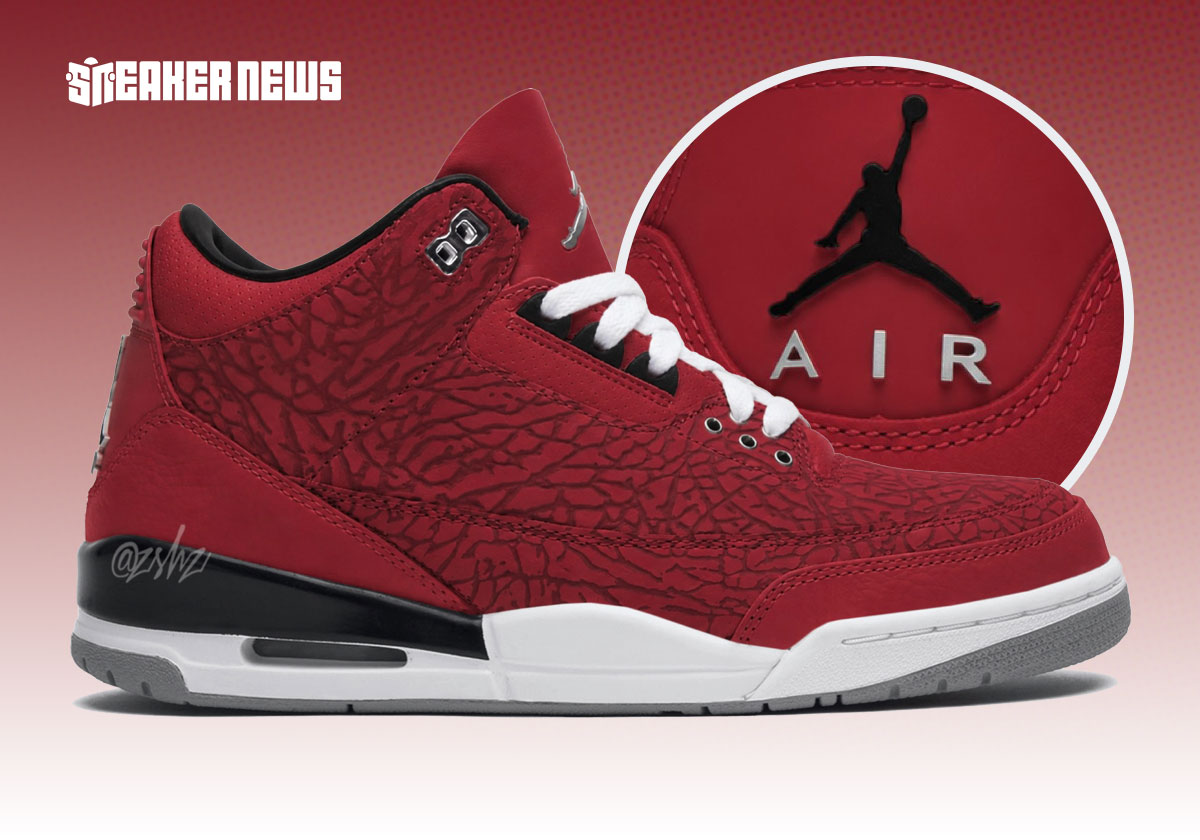 Air Jordan 3 "Red Flip" Releasing in 2027 For Super Bowl Weekend