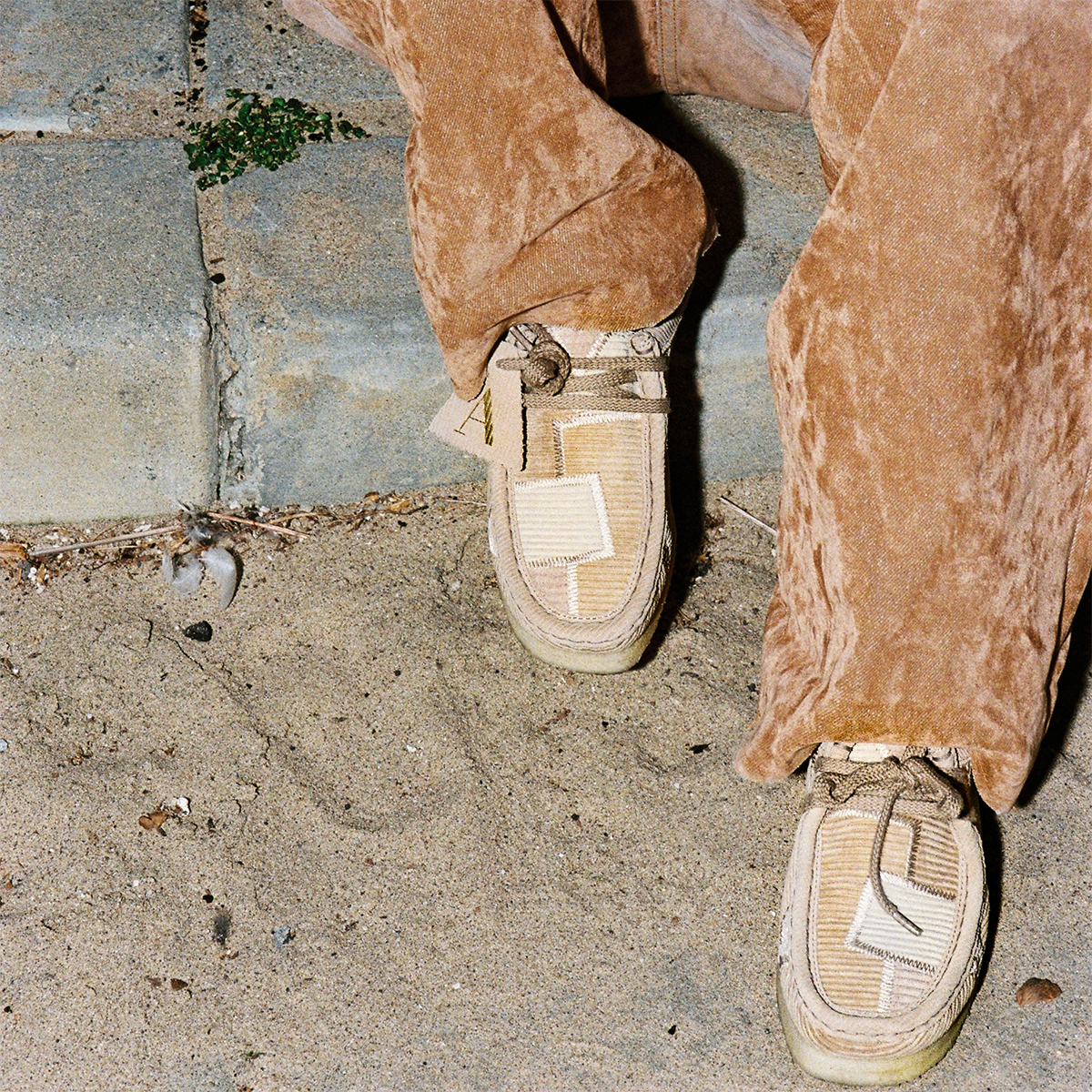 Aleali May Clarks Originals Wallabee Patchwork 7