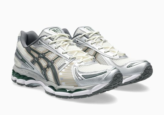 Cream And Carbon Combine On This ASICS GEL-Kayano 12.1