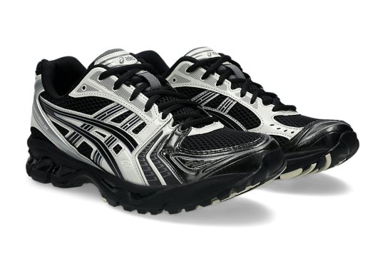 ASICS Drapes The GEL-Kayano 14 In Black And Cream