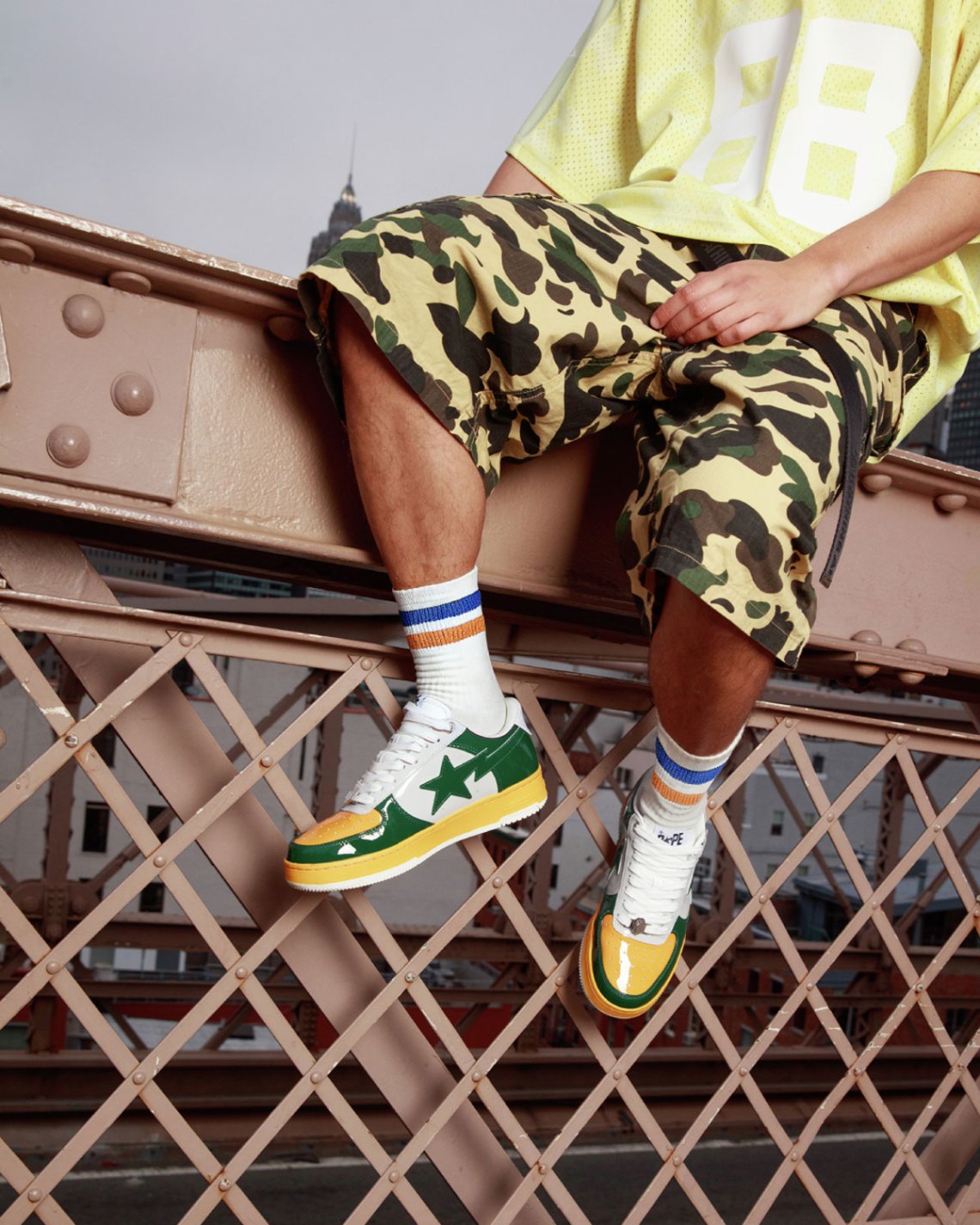 Bape Bapesta 25th Anniversary Patent Pack | SneakerNews.com