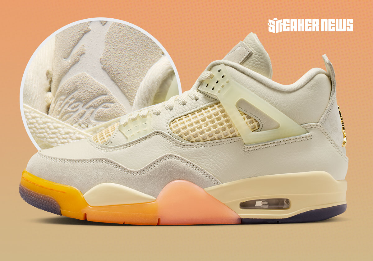 Official Images Of The Air Jordan 4 “Birds Of Paradise”