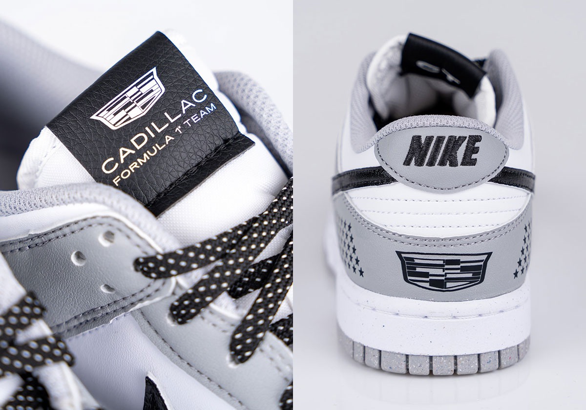 Cadillac's Formula One Team Receives A Hyper Rare Nike Dunk Low Custom