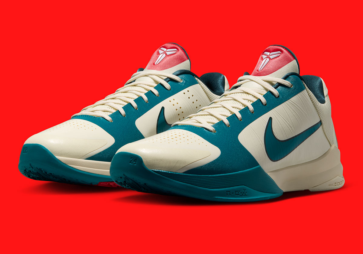 Caitlin Clark Nike Kobe 5 Protro Coconut Milk Spruce University Red Iz1852 100 11