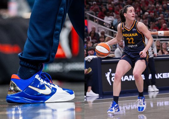 Caitlin Clark Revs Up A “Sonic The Hedgehog” Nike Kobe 5 Protro PE