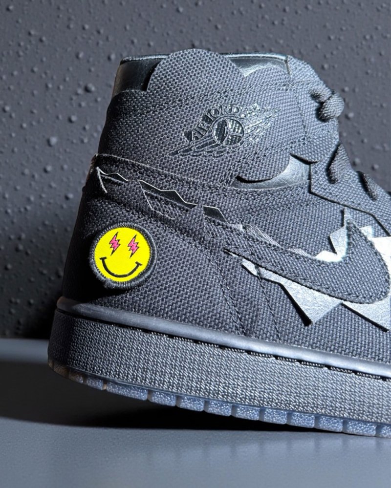 J Balvin Air Jordan 1 Black Sample | SneakerNews.com