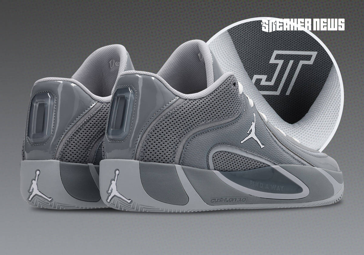 The Jordan Tatum 4 Wears A Full Dose Of "Cool Grey"