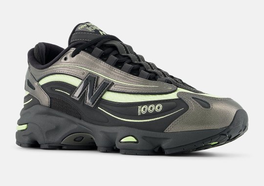 The New Balance 1000 Squeezes “Dry Lime” For This Nocturnal Look