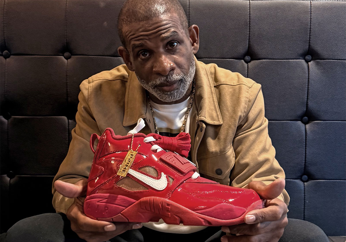 Deion Sanders Confirms The Release Of The Nike Air DT Proto '92 "Prime Red"
