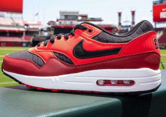 The Nike Air Max 1 City Connect Series Checks Off A Pinstriped “Cincinnati Reds” Style