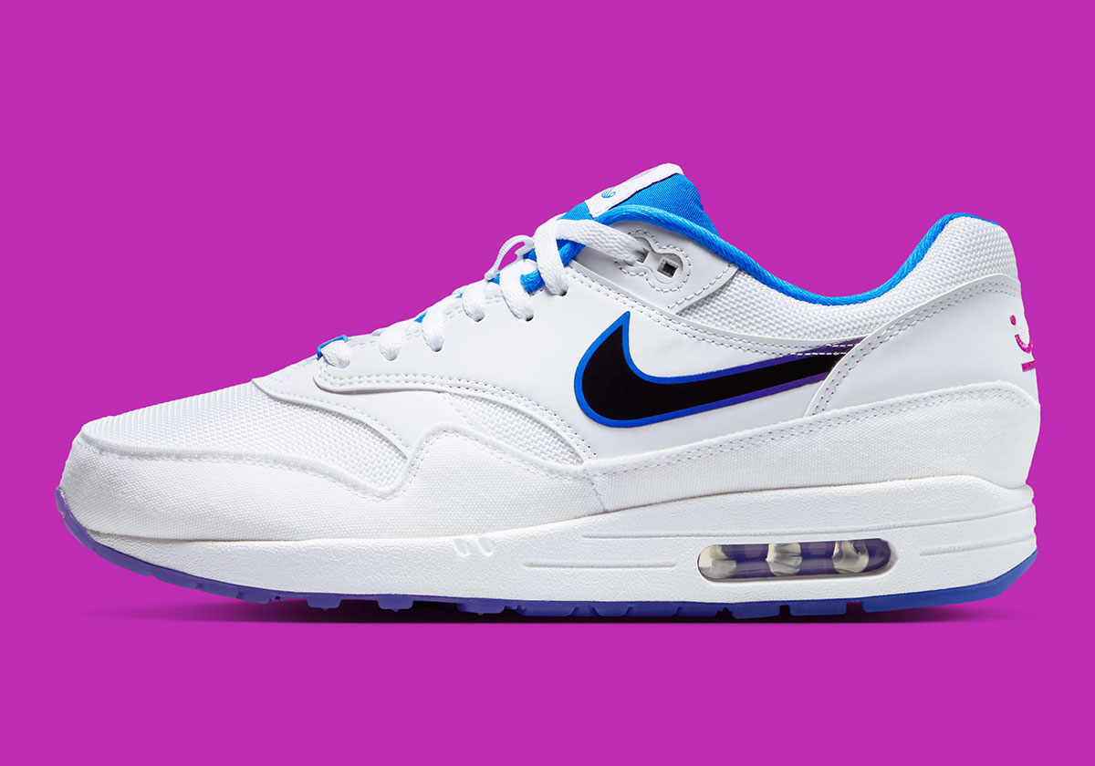 Nike Air Max 1 City Connect Kansas City Royal Iq2916 100 Release Date 2