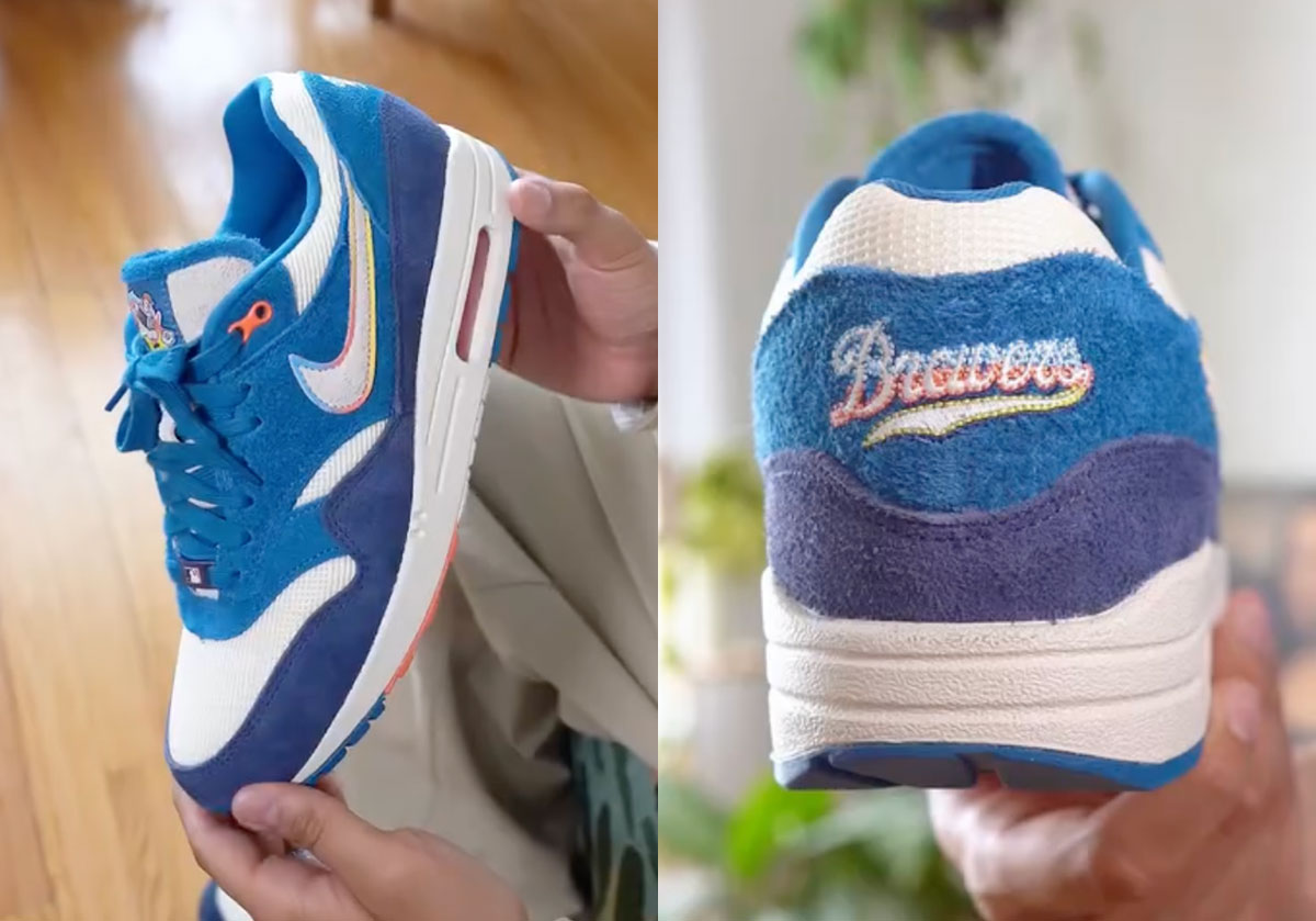 The Nike Air Max 1 "Milwaukee Brewers" Drops May 9th