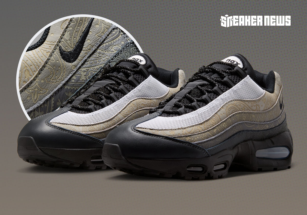 Nike Laser-Etches Bandana Paisley On The Air Max 95