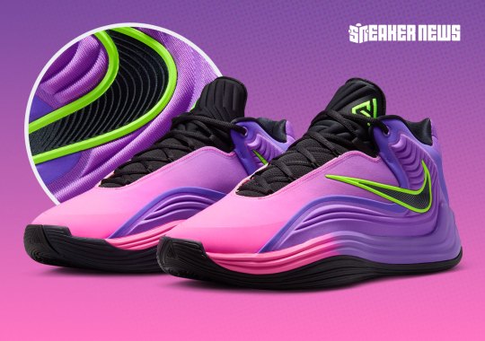 Just Before It Shuts The Lights, The Nike Giannis Freak 7 Embraces A Neon “Fade”