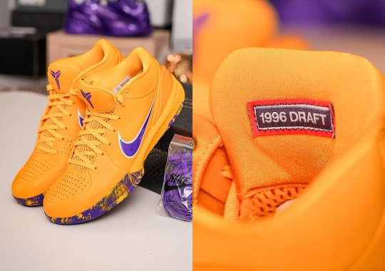 Up Close With The Nike Kobe 4 Protro “Lakers”