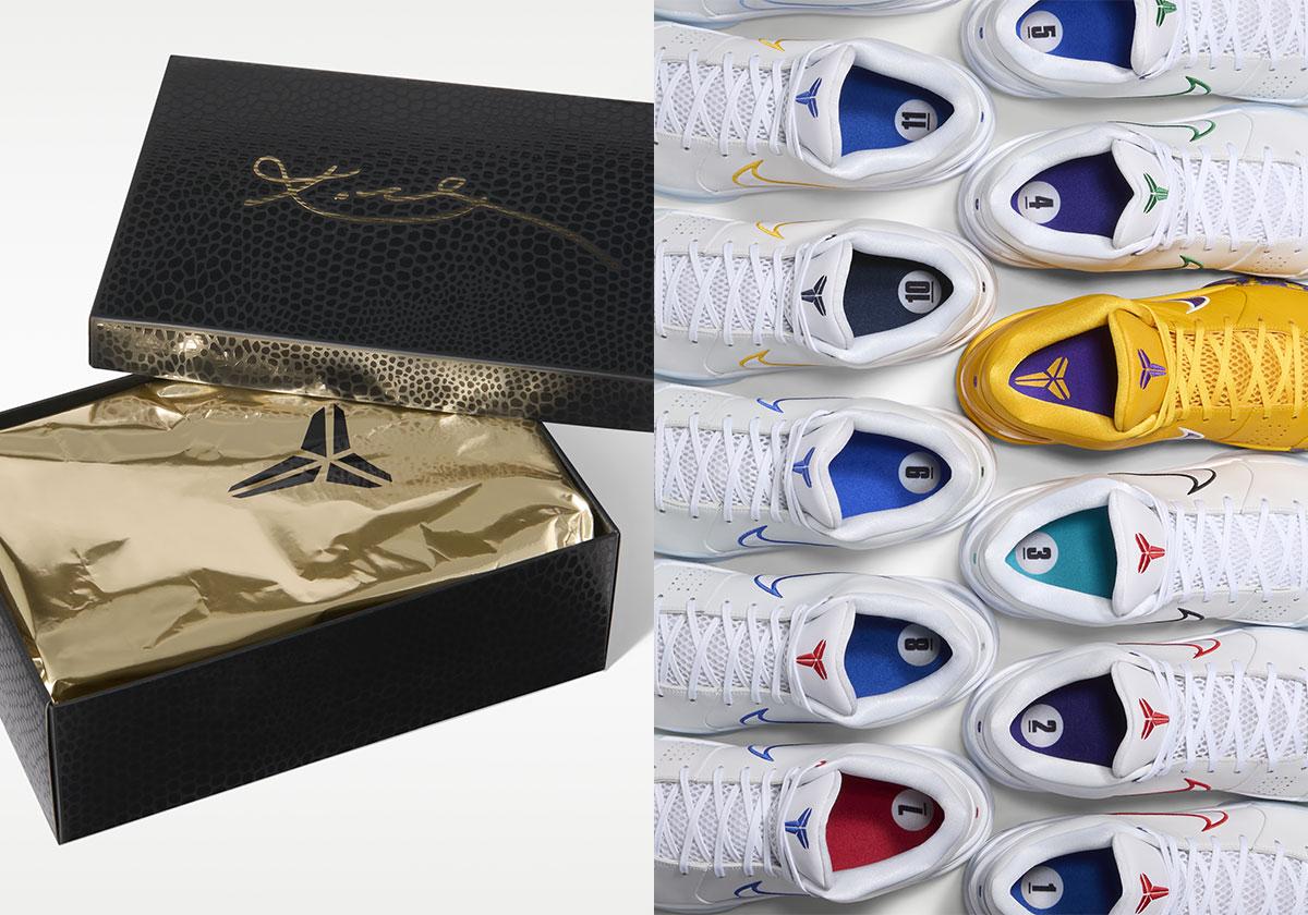 Each Pair Of The Nike Kobe “Draft Day” Pack Has Different Quantities